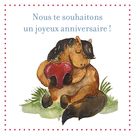 Poney c&acirc;lin pour un anniversaire chaleureux